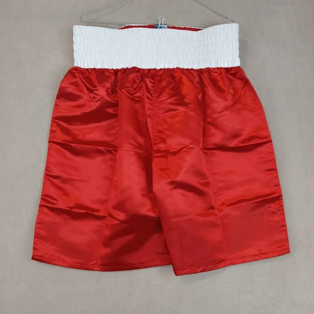 Title Boxing XL Mens‎ Trunks Shorts Red